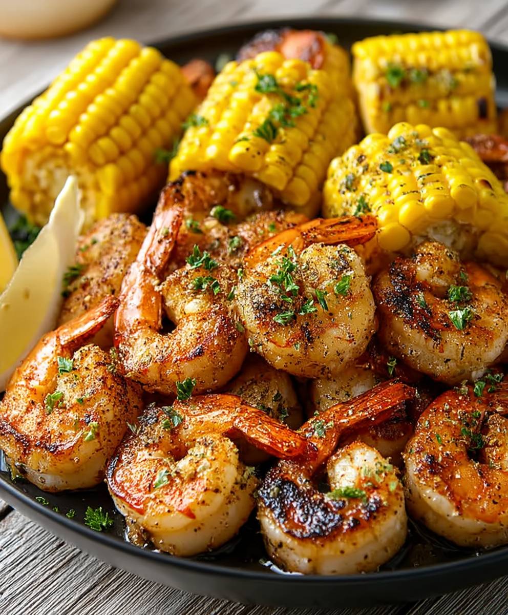 Grilled Shrimp Boil