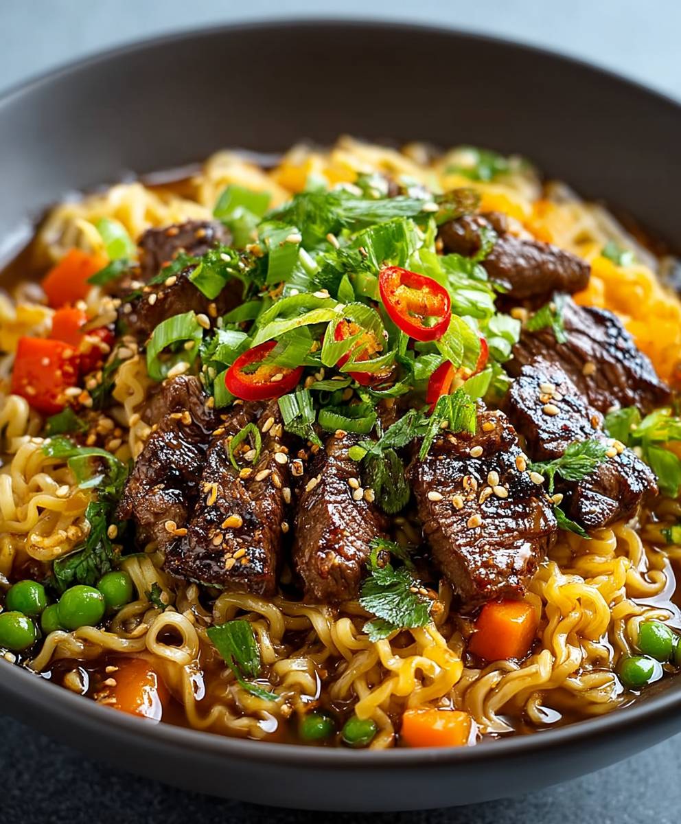 Beef Ramen Noodles