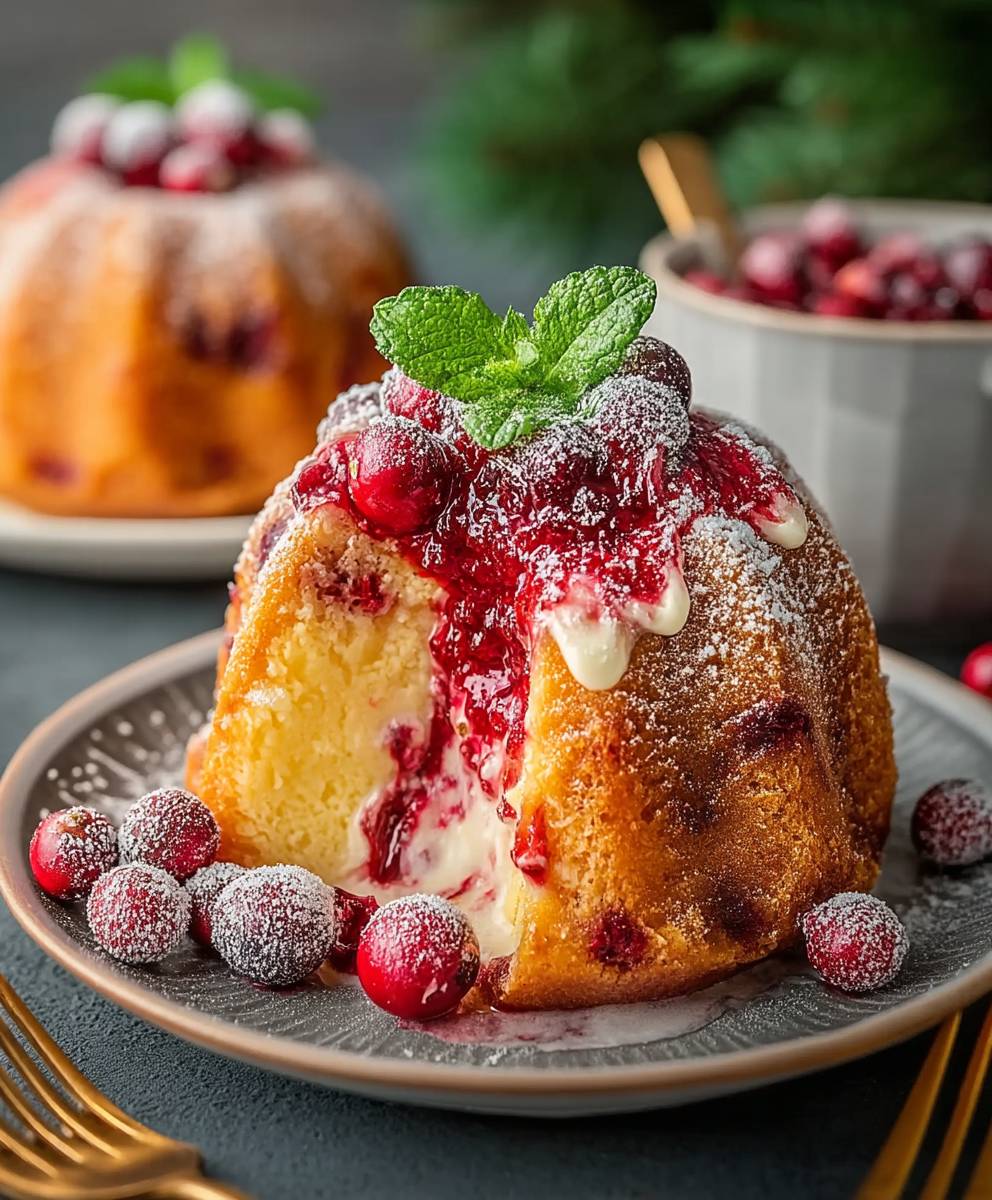 Cranberry Orange Bundt Cake