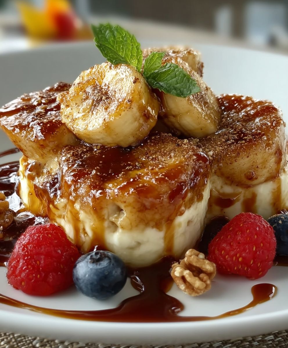 Bananas Foster Pudding