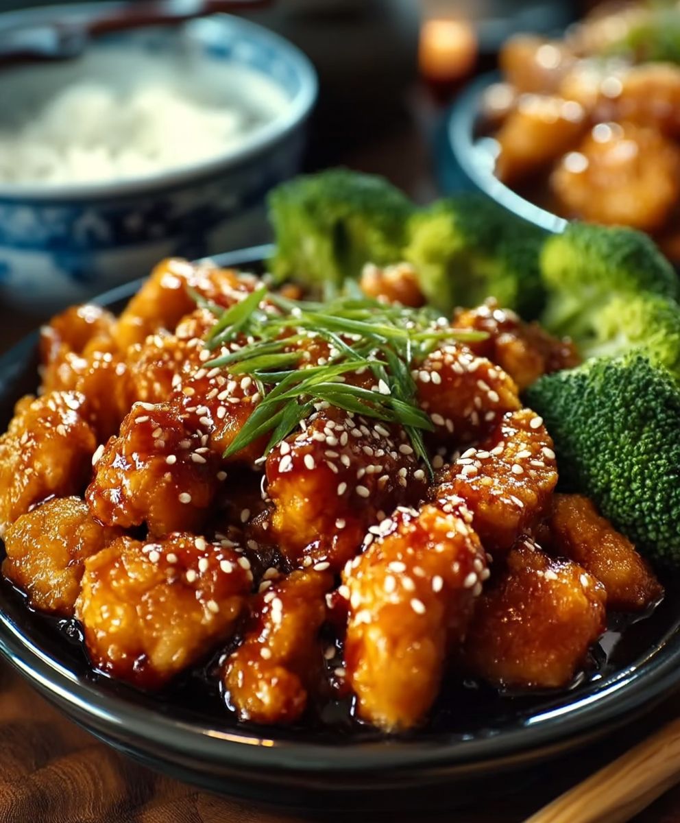 Skinny Orange Chicken
