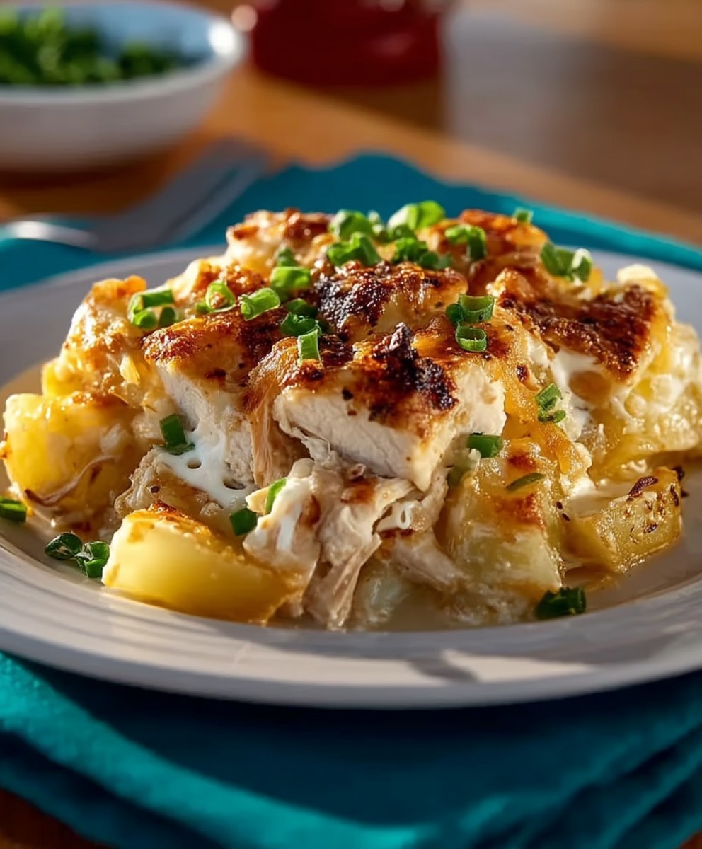 Chicken Potato Casserole