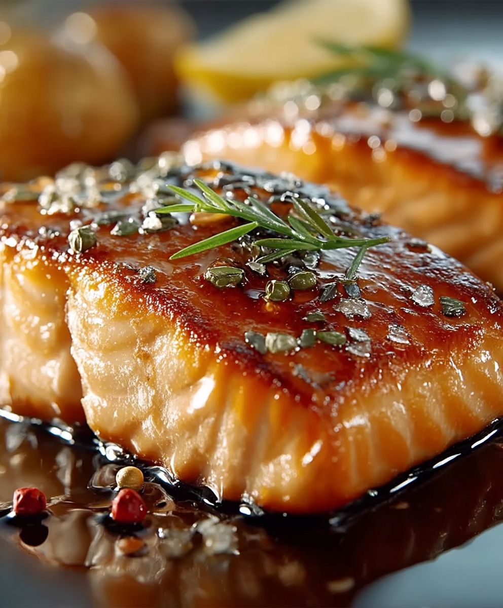 Honey Glazed Salmon