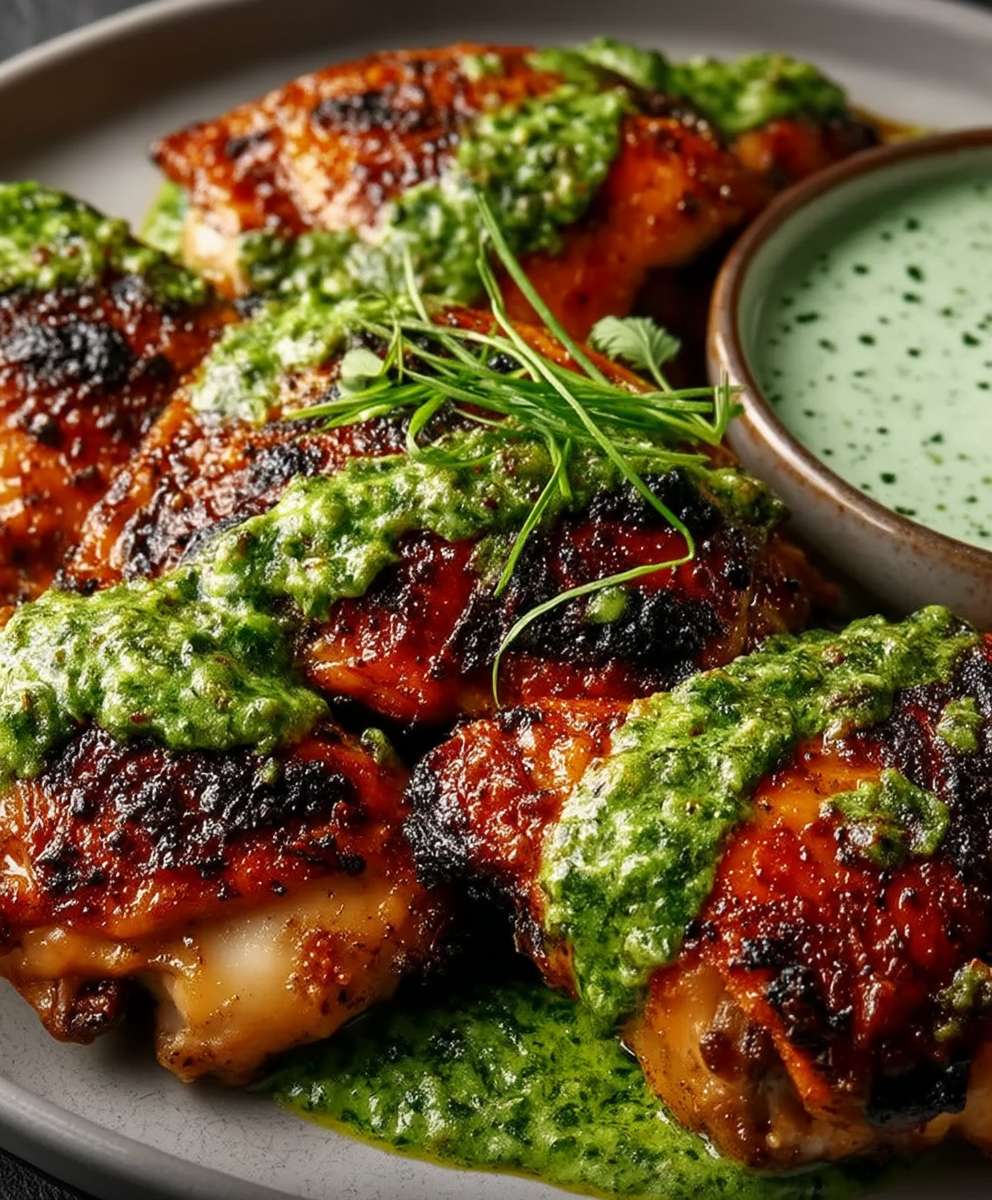 Peruvian Chicken Green Sauce