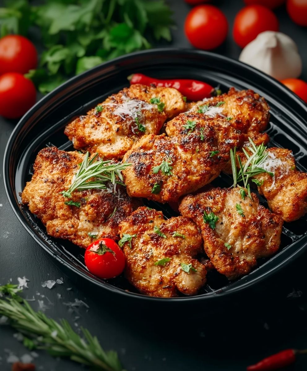 Air Fryer Salt Pepper Chicken