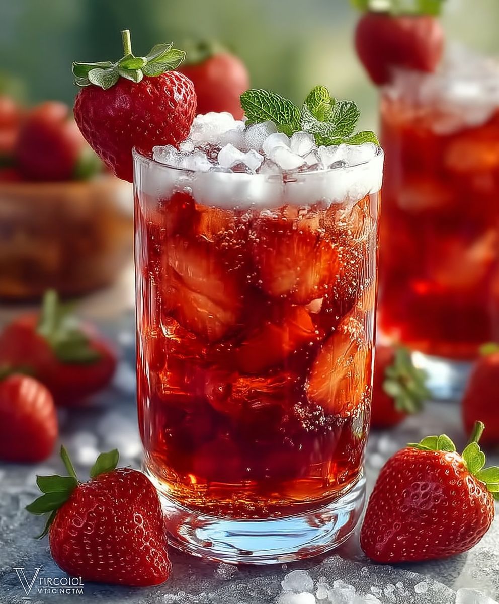 Strawberry Iced Tea