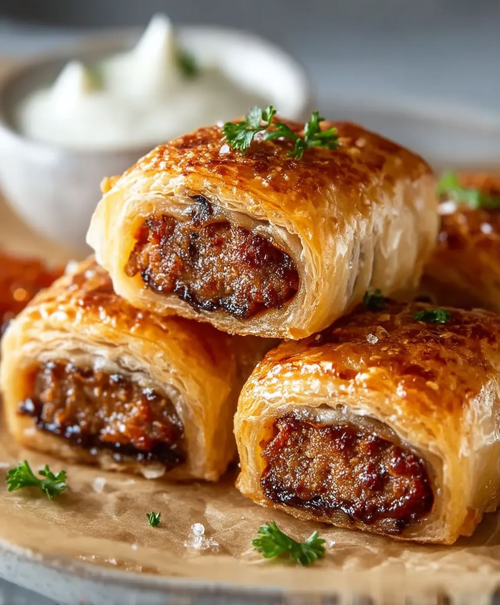Chorizo Sausage Rolls
