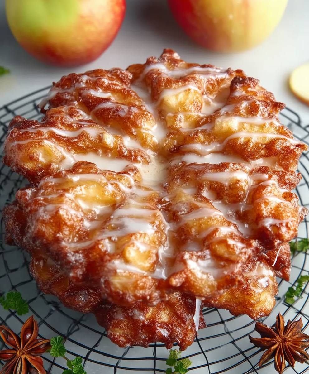 Sourdough Apple Fritters