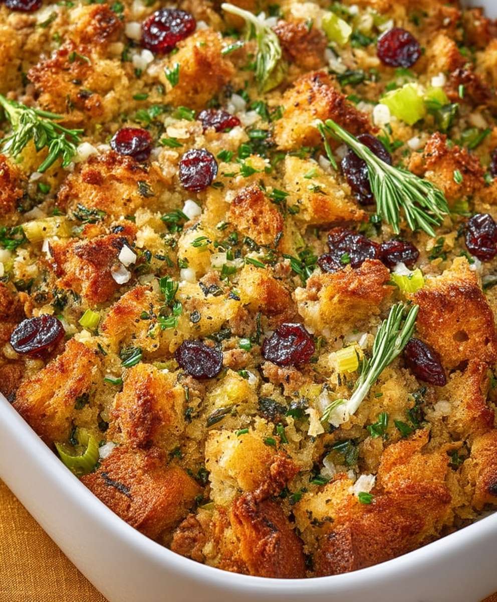 Sausage stuffing Thanksgiving