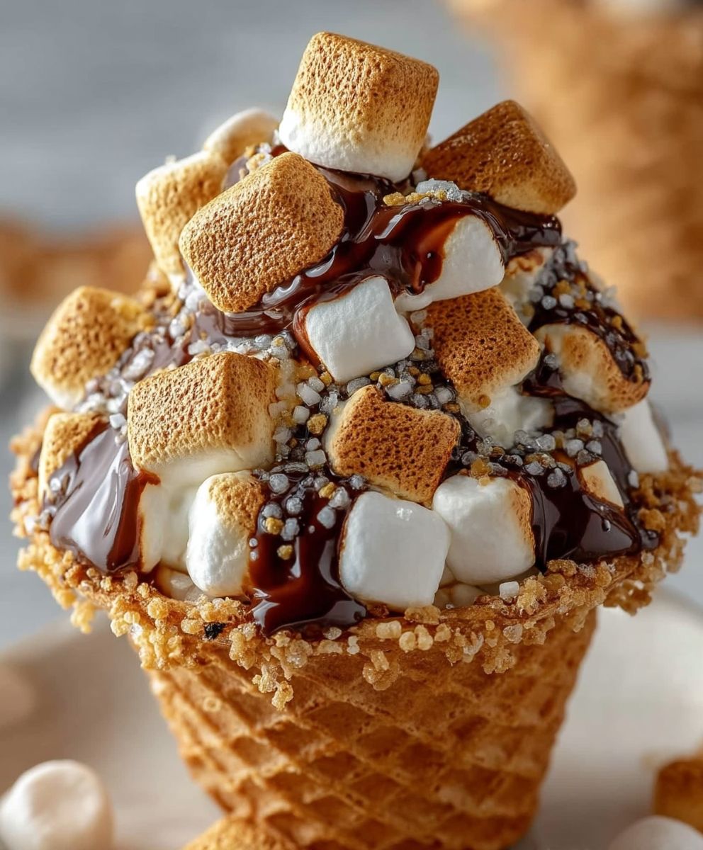 Smores Cones