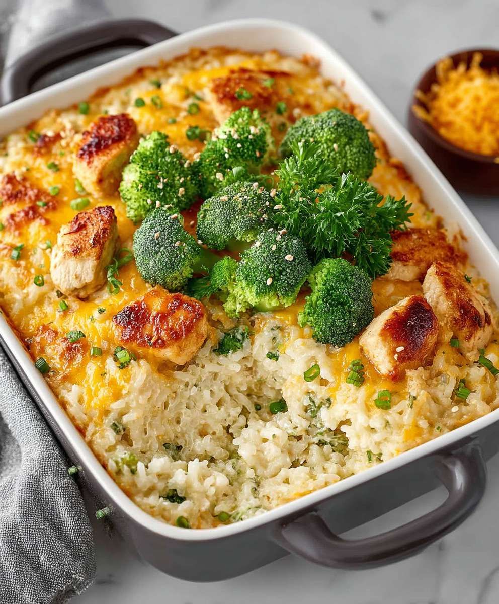 Chicken Broccoli Rice Casserole