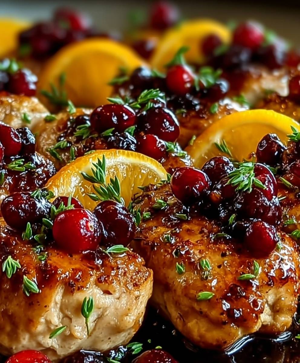 Cranberry Orange Chicken