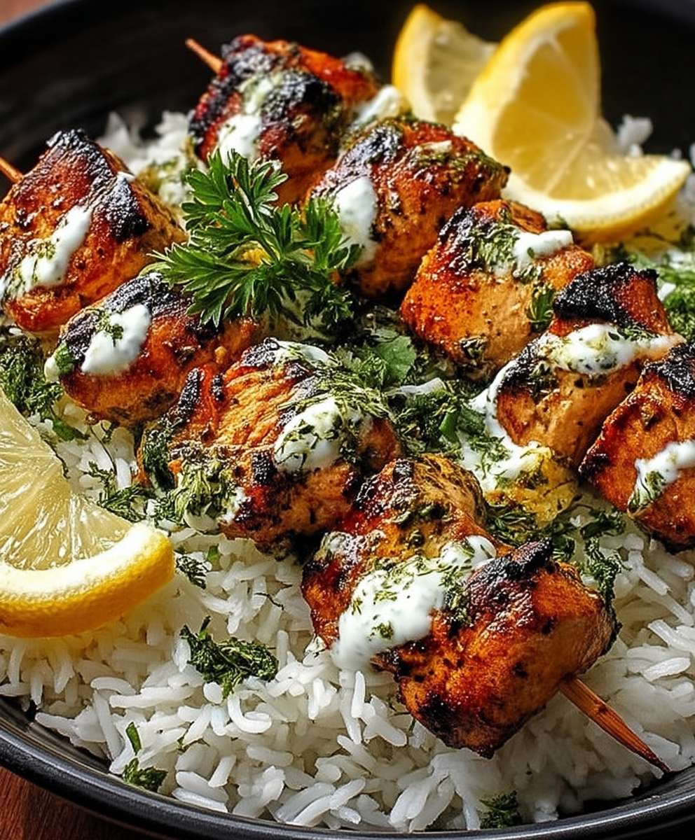 Greek Chicken Skewers