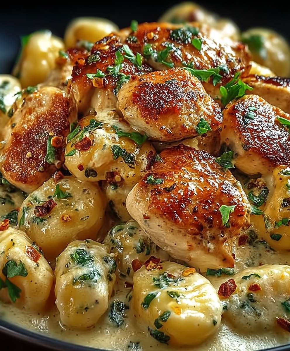 Asiago Chicken Gnocchi