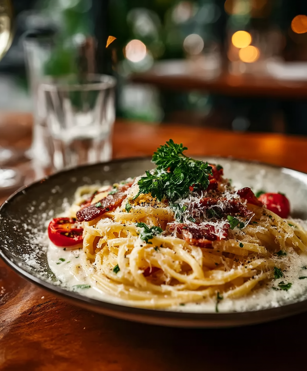 Spaghetti Carbonara Pancetta