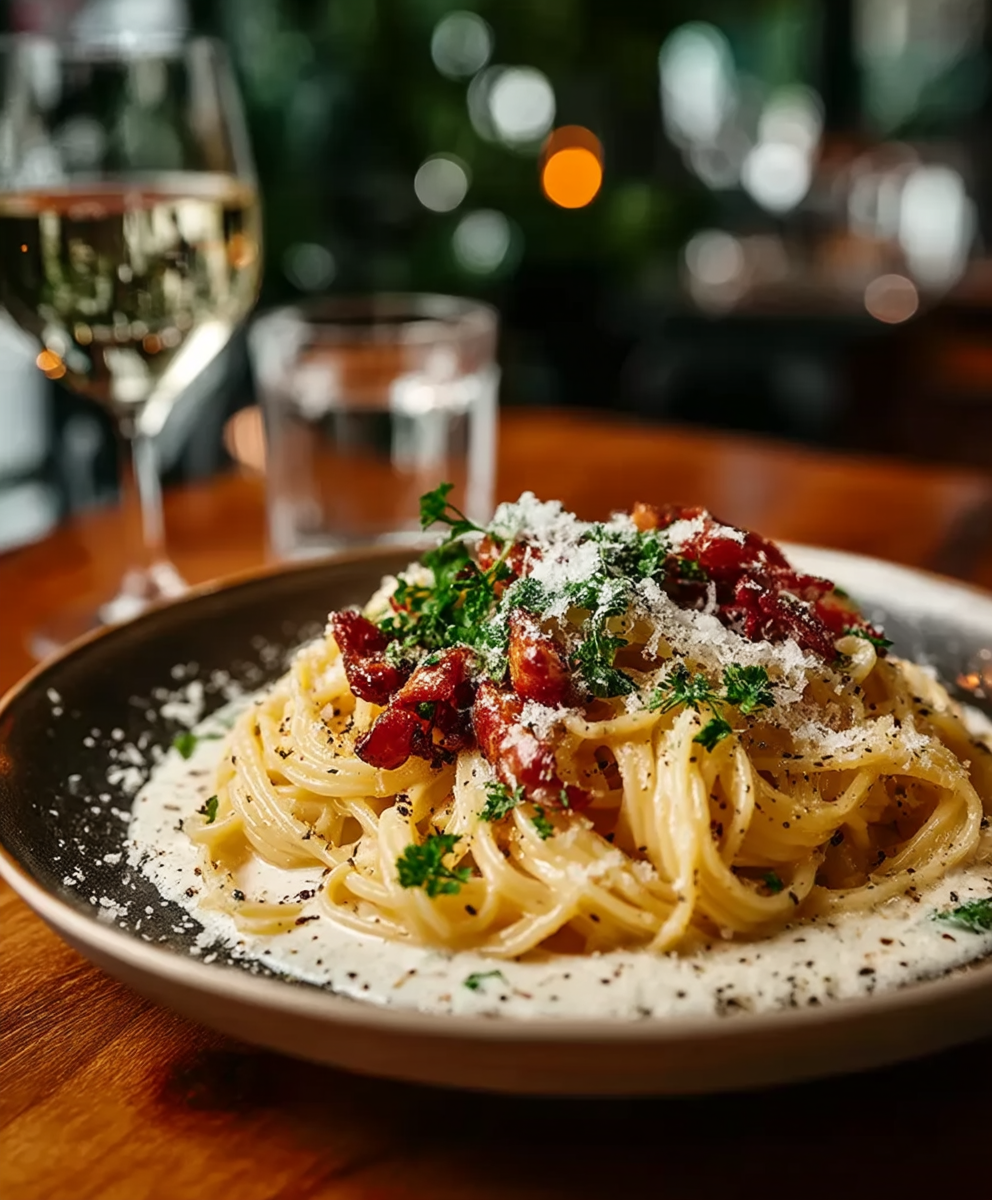 Spaghetti Carbonara Pancetta