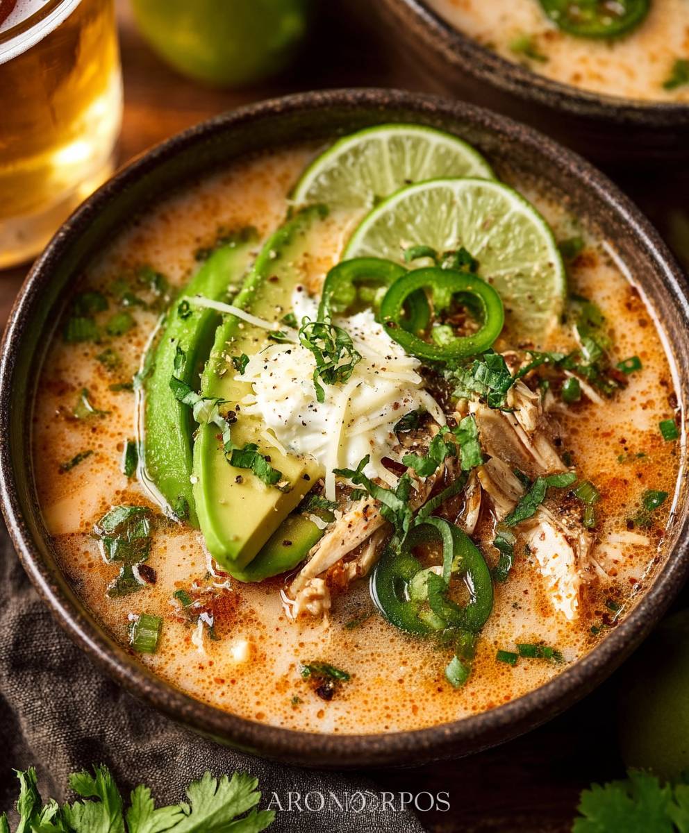 Keto Chicken Tortilla Soup