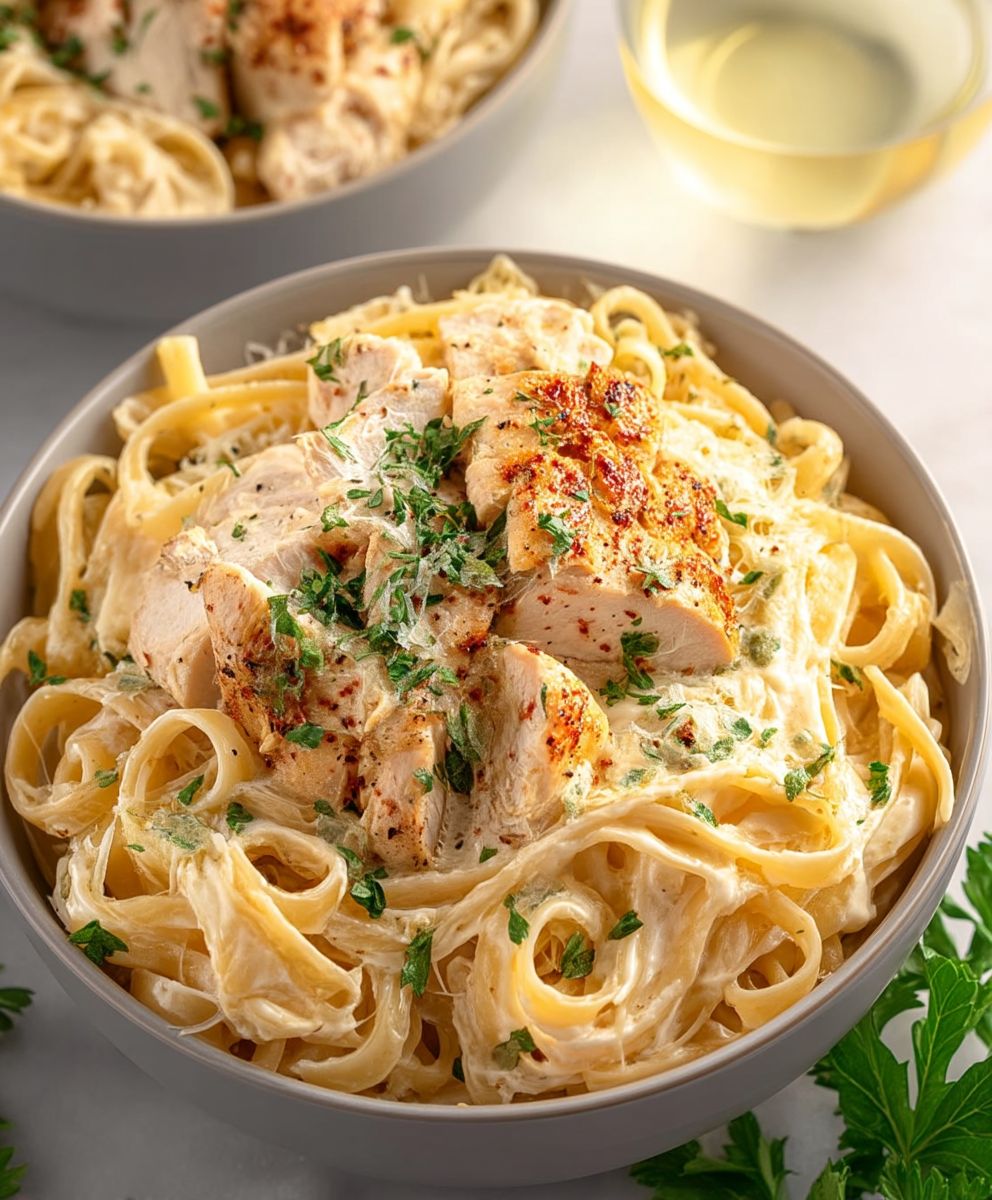Chicken Alfredo Instant Pot