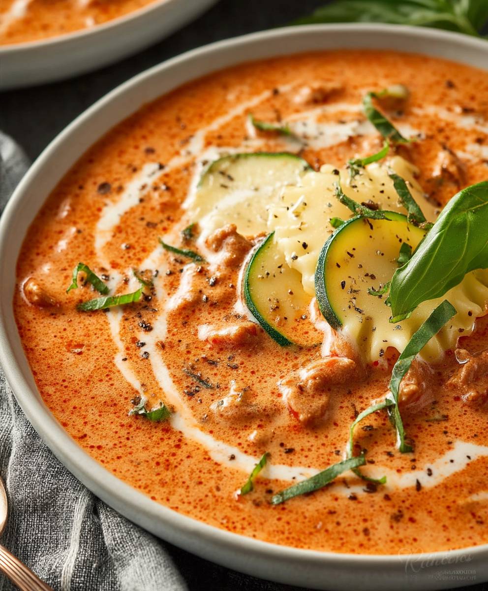 Whole30 Lasagna Soup