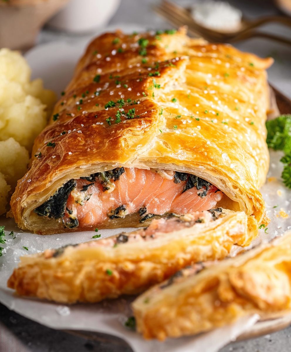 Salmon Wellington