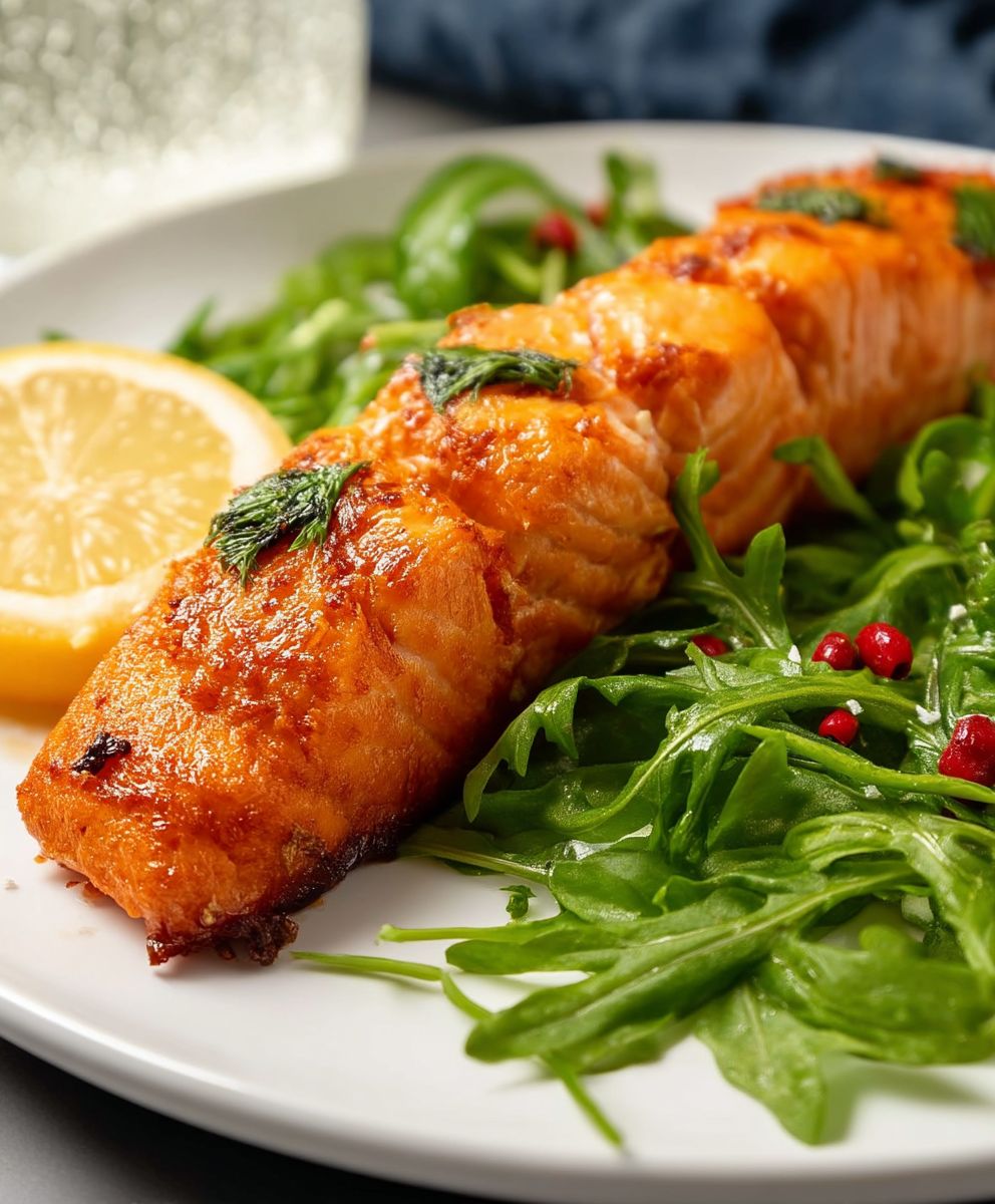 Air Fryer Frozen Salmon