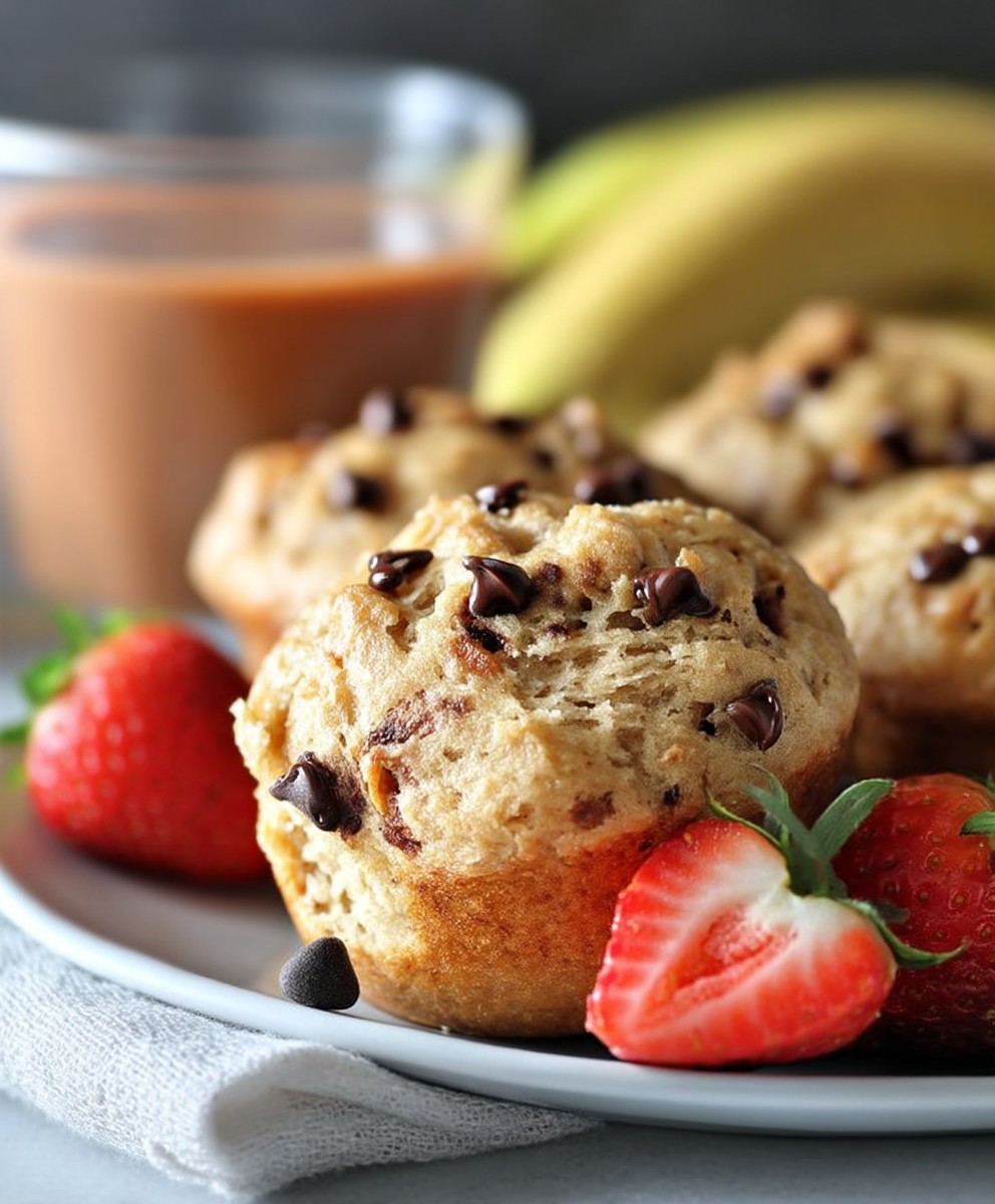 Banana Peanut Butter Muffins