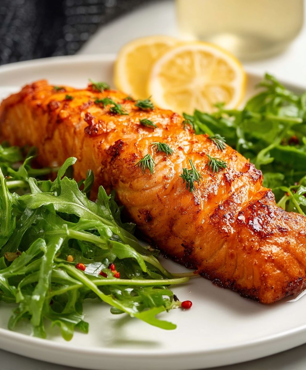 Air Fryer Frozen Salmon