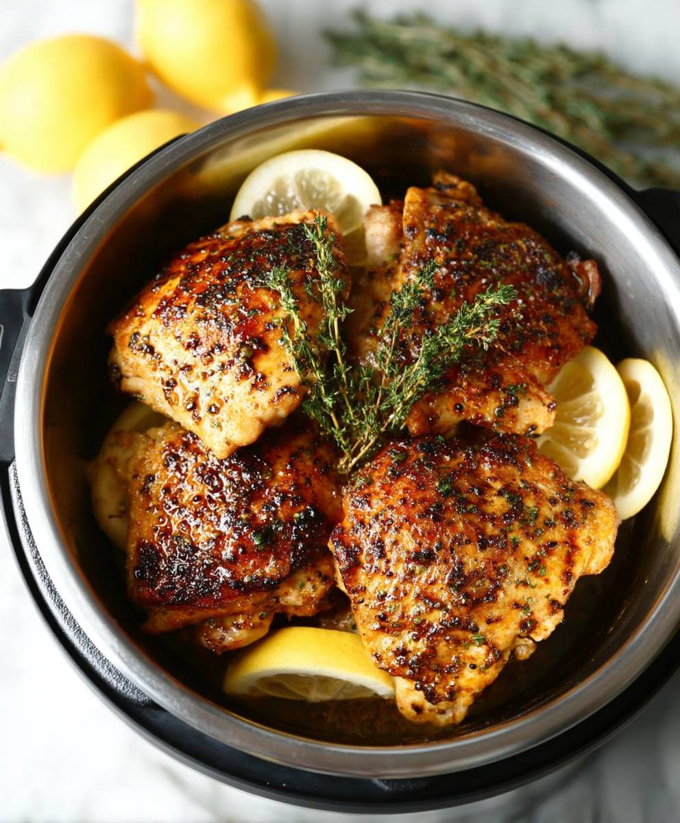 Instant Pot Lemon Chicken
