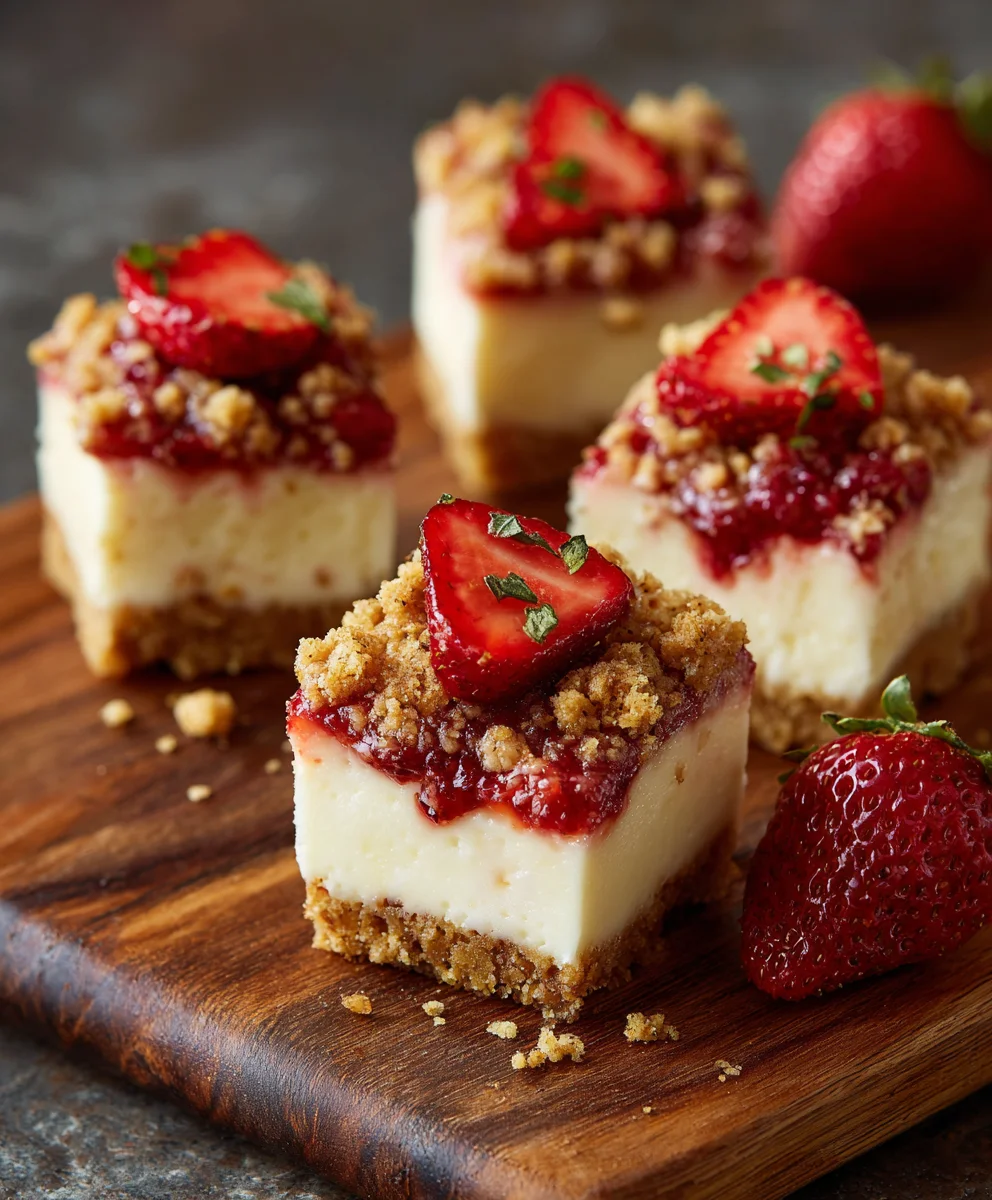 Mini Strawberry Crunch Cheesecake Bites: Easy Recipe