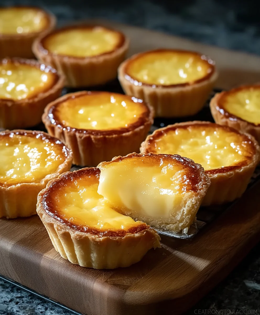 Melt-in-Your-Mouth Irresistible Japanese Cheese Tarts