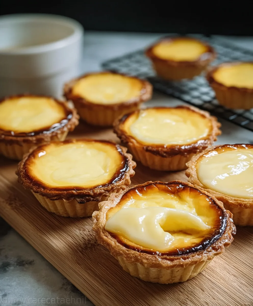 Melt-in-Your-Mouth Irresistible Japanese Cheese Tarts