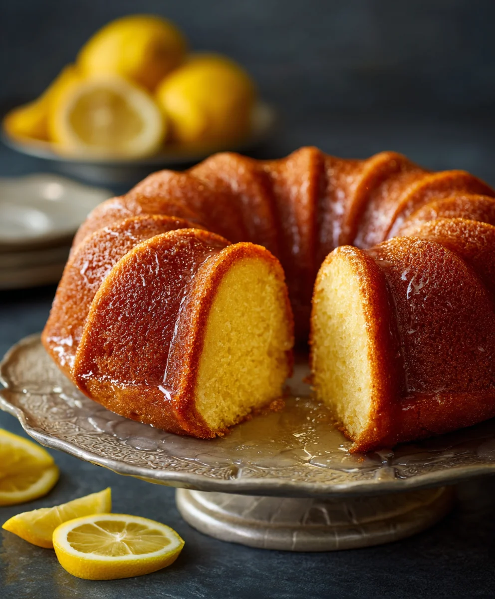 Zesty Moist Lemon Bundt Cake: Easy Recipe for Delicious Dessert