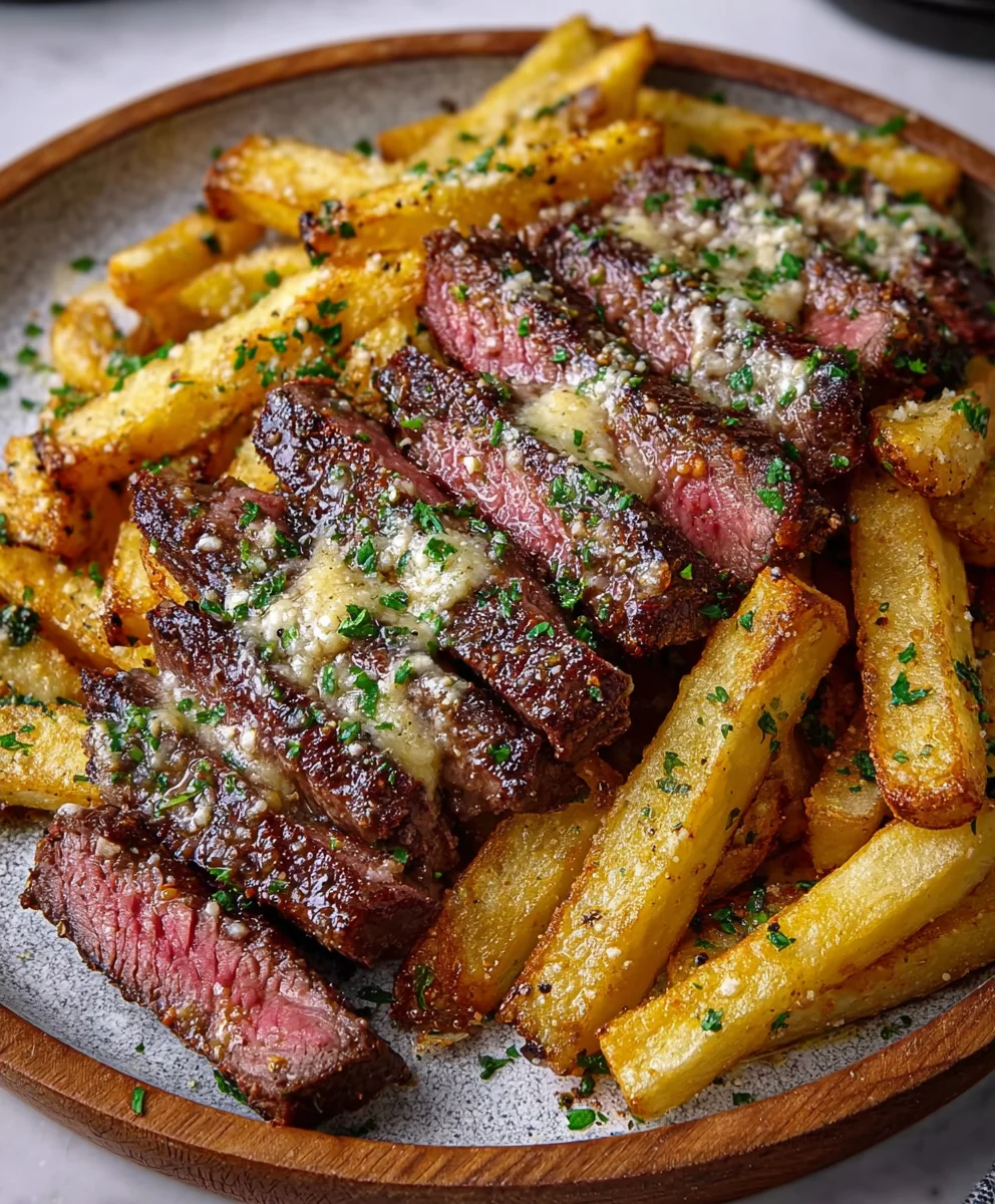 Garlic Parmesan Steak Fries: Crispy, Cheesy Perfection!