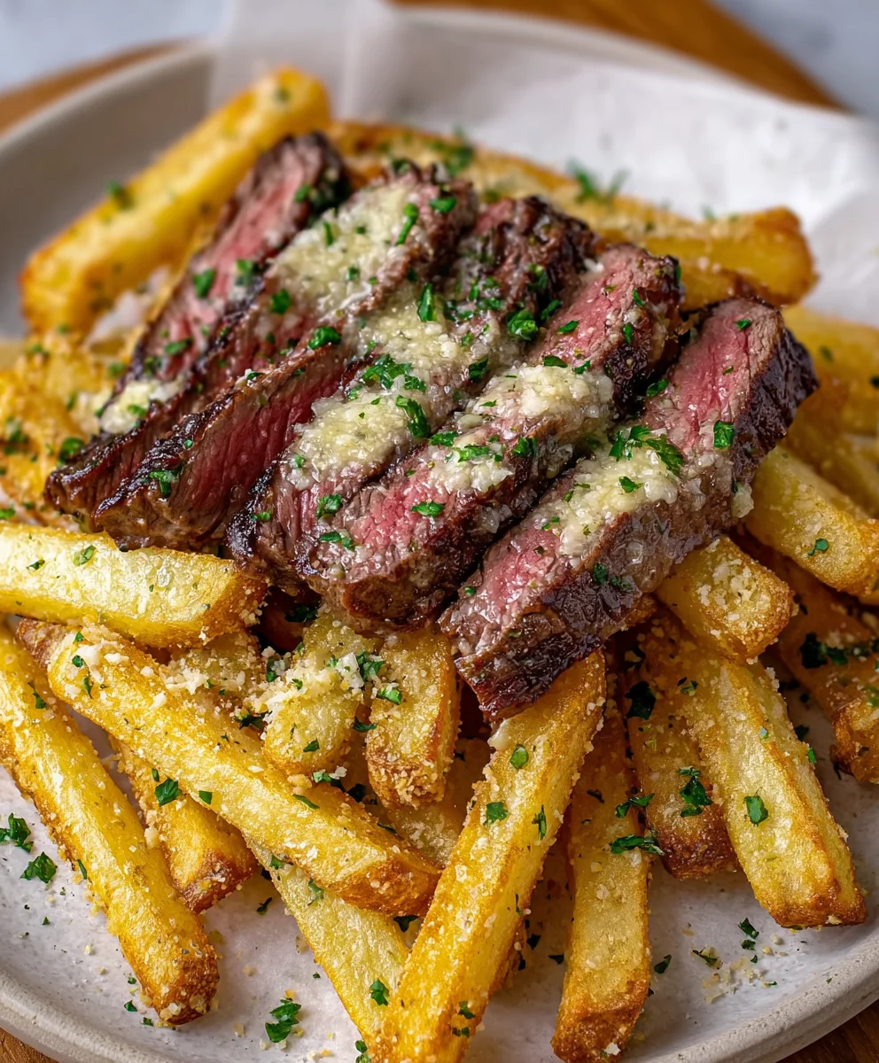 Garlic Parmesan Steak Fries: Crispy, Cheesy Perfection!