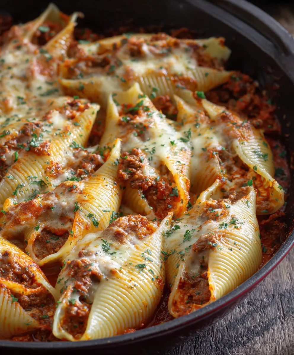 Best Cheesy Stuffed Shells: Ricotta & Mozzarella Bake