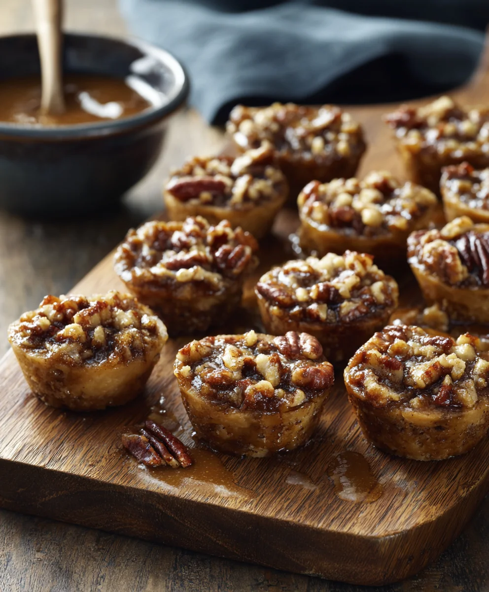 Irresistible Pecan Pie Bites: Easy Sweet Nutty Mini Treats