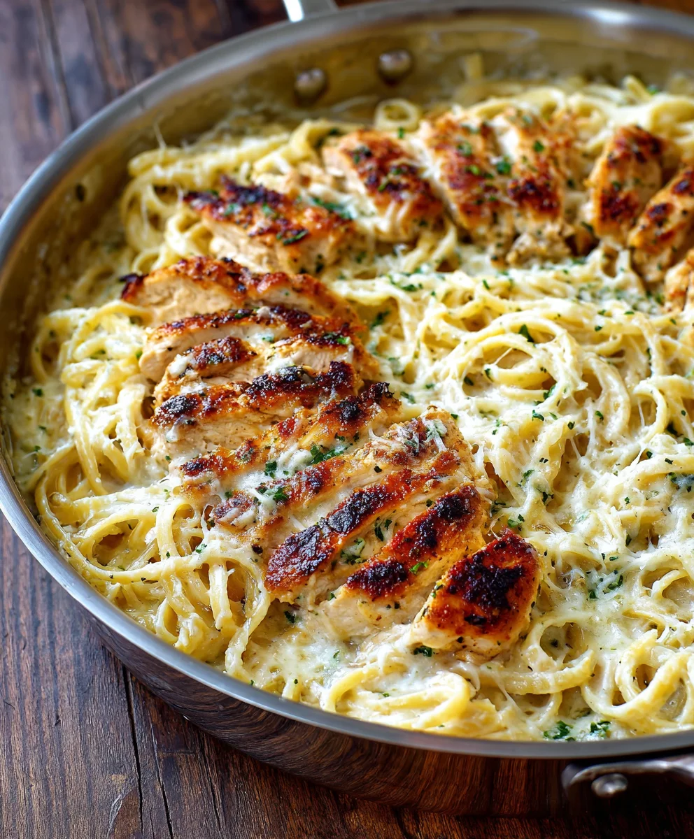 Ultimate Creamy Garlic Parmesan Chicken Pasta You'll Crave