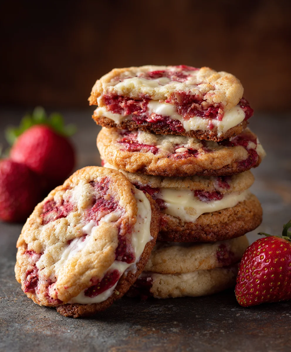 Strawberry Cheesecake Cookies: Easy, Irresistible Dessert!