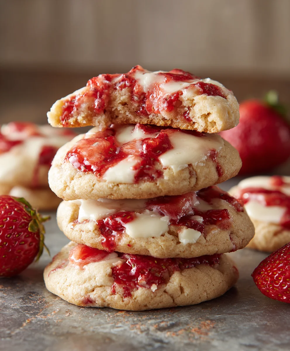 Strawberry Cheesecake Cookies: Easy, Irresistible Dessert!