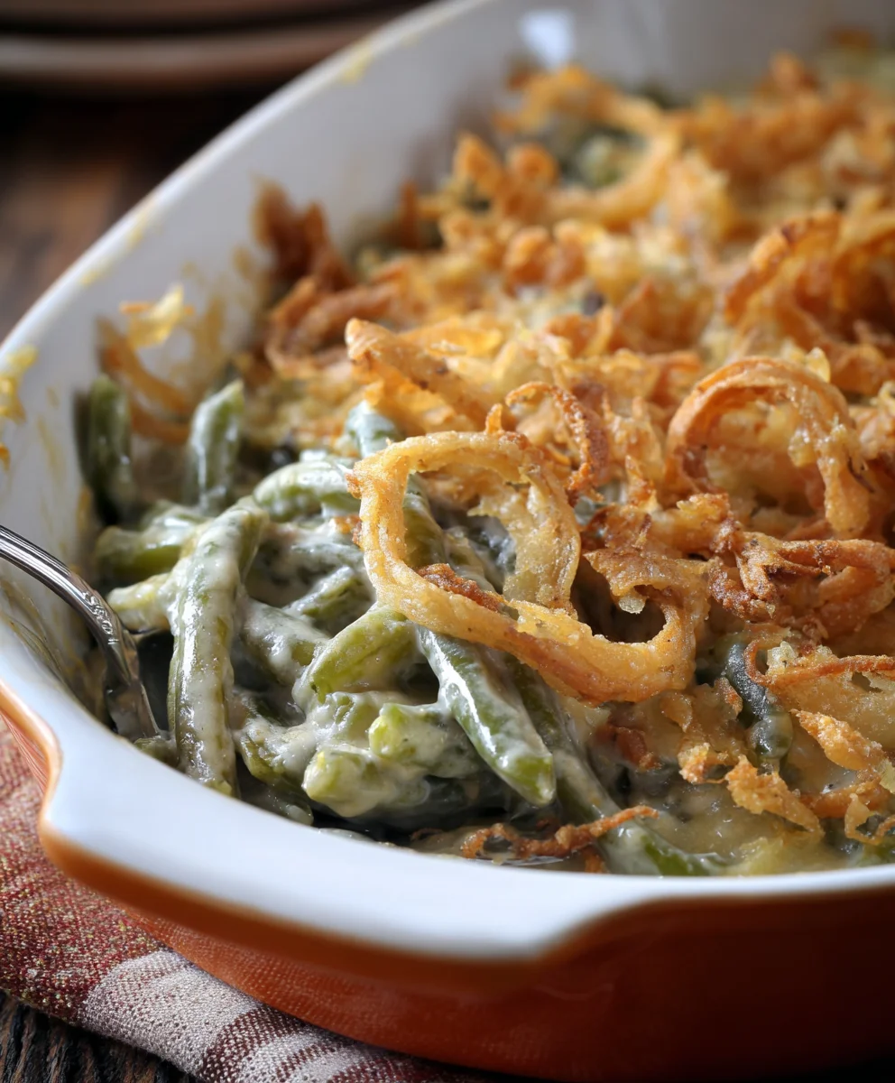 Easy Green Bean Casserole Recipe: Crowd-Pleasing Side!