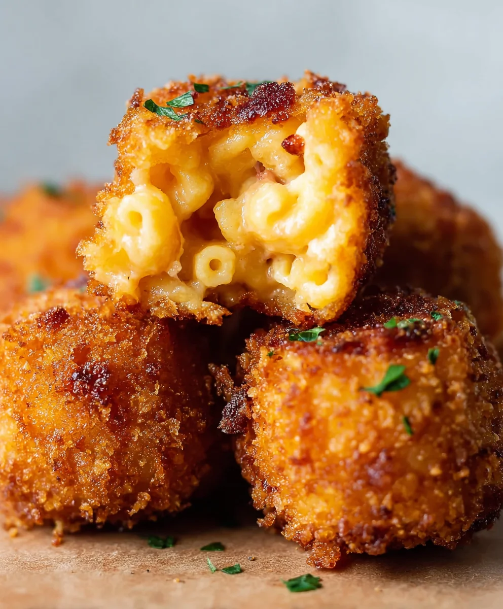 Crispy Fried Mac & Cheese Balls: The Ultimate Indulgence!