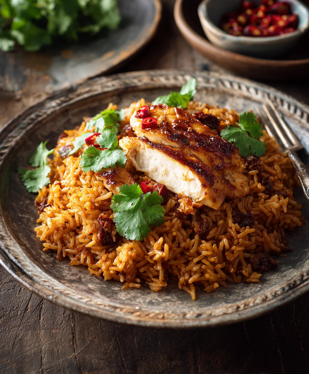 Honey BBQ Chicken Rice Recipe: Easy & Flavorful Meal