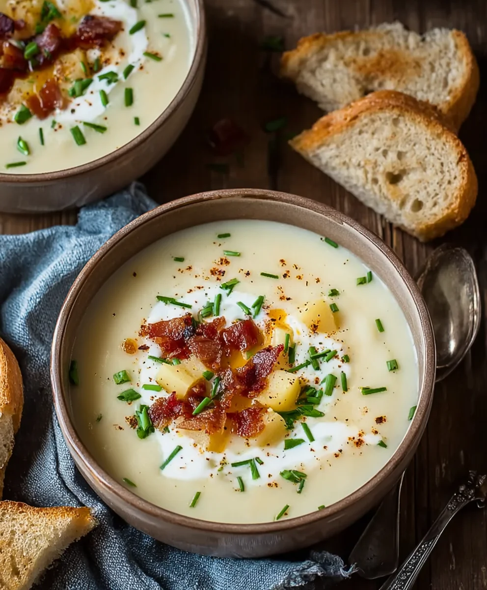 Creamy Potato Soup: Easy & Delicious Dinner Recipe