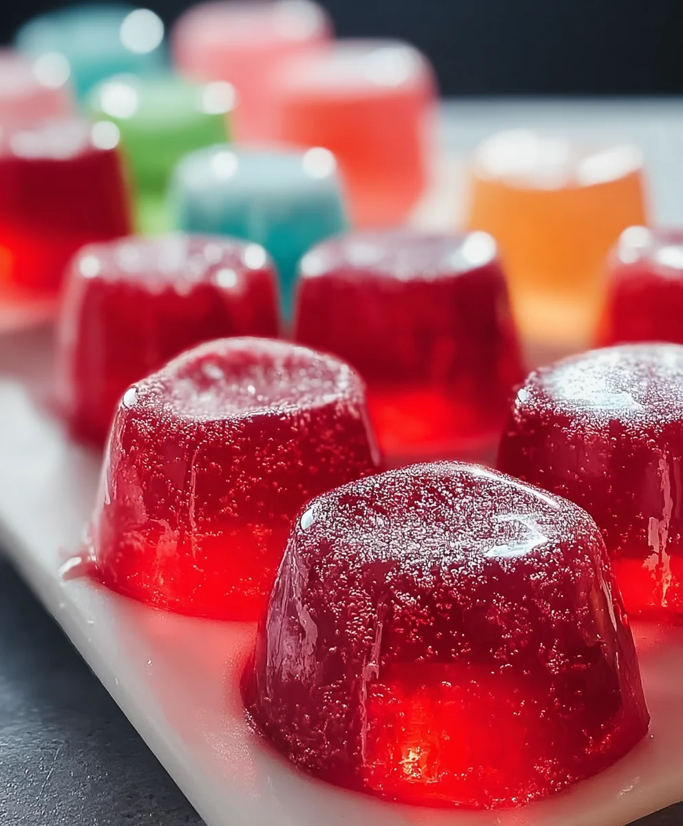 Festive Jello Candy Melts: A Fun Non-Alcohol Treat