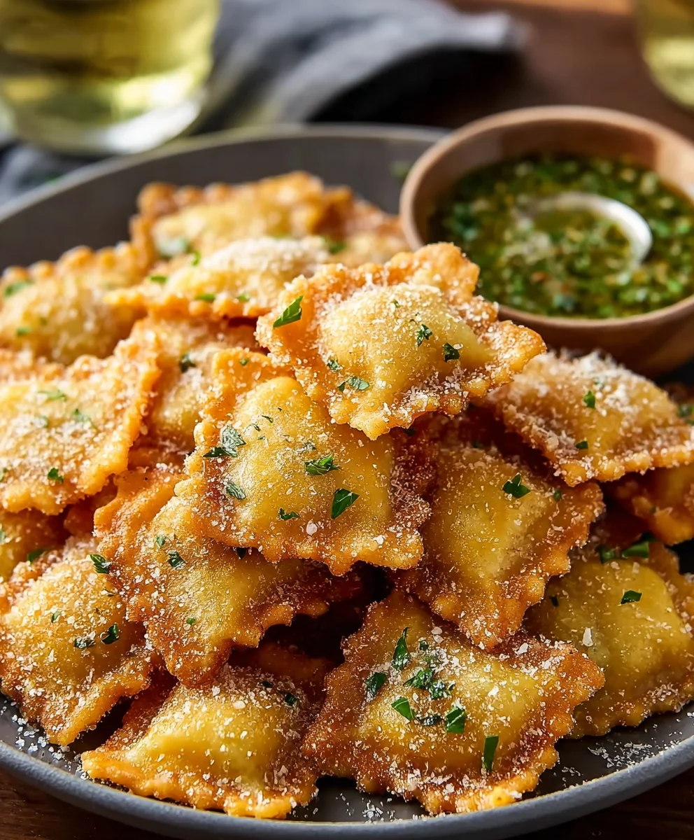 Fried Ravioli: Crispy, Cheesy & Irresistible Appetizer