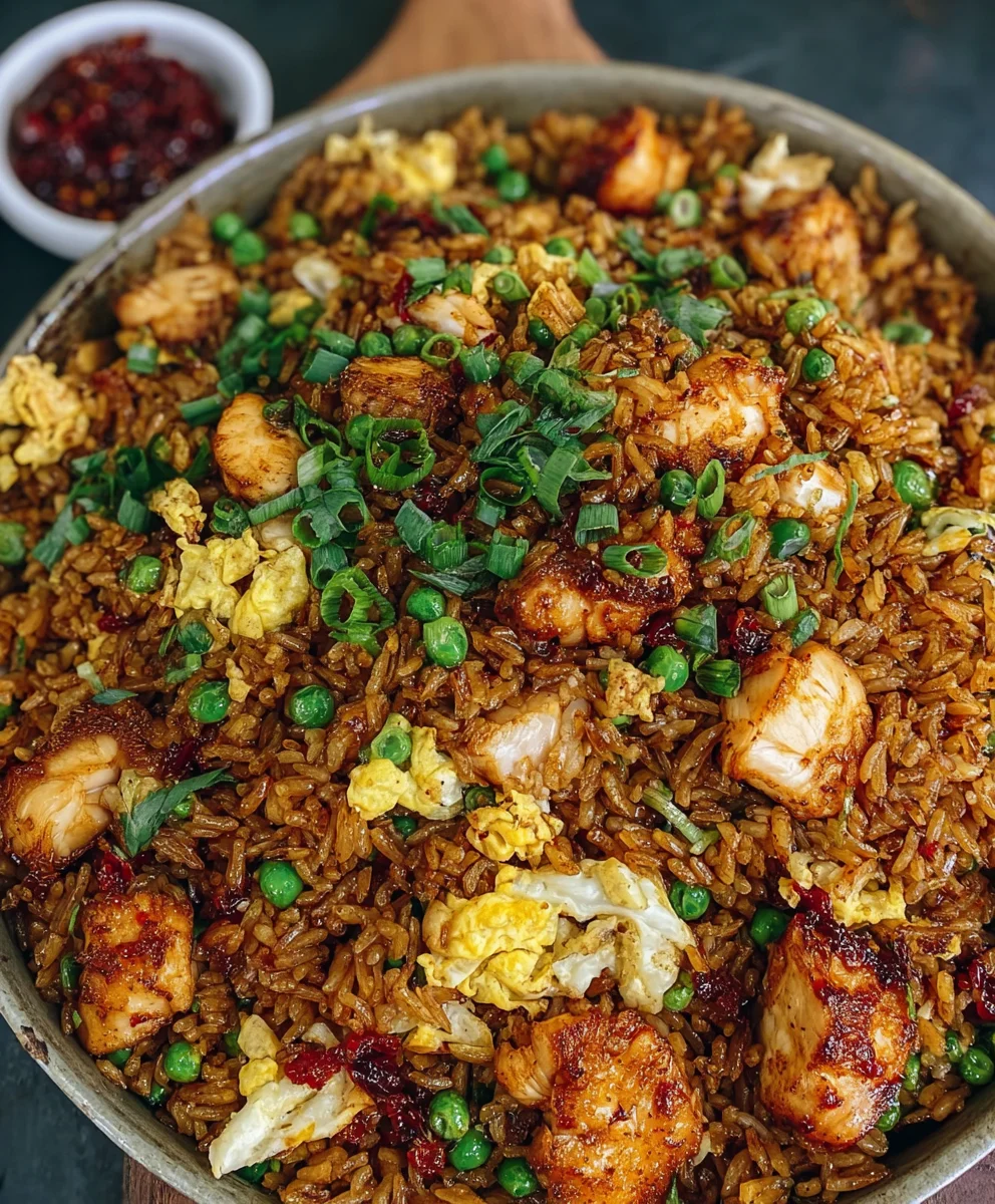 Mouthwatering BBQ Chicken Fried Rice for a Flavorful Meal