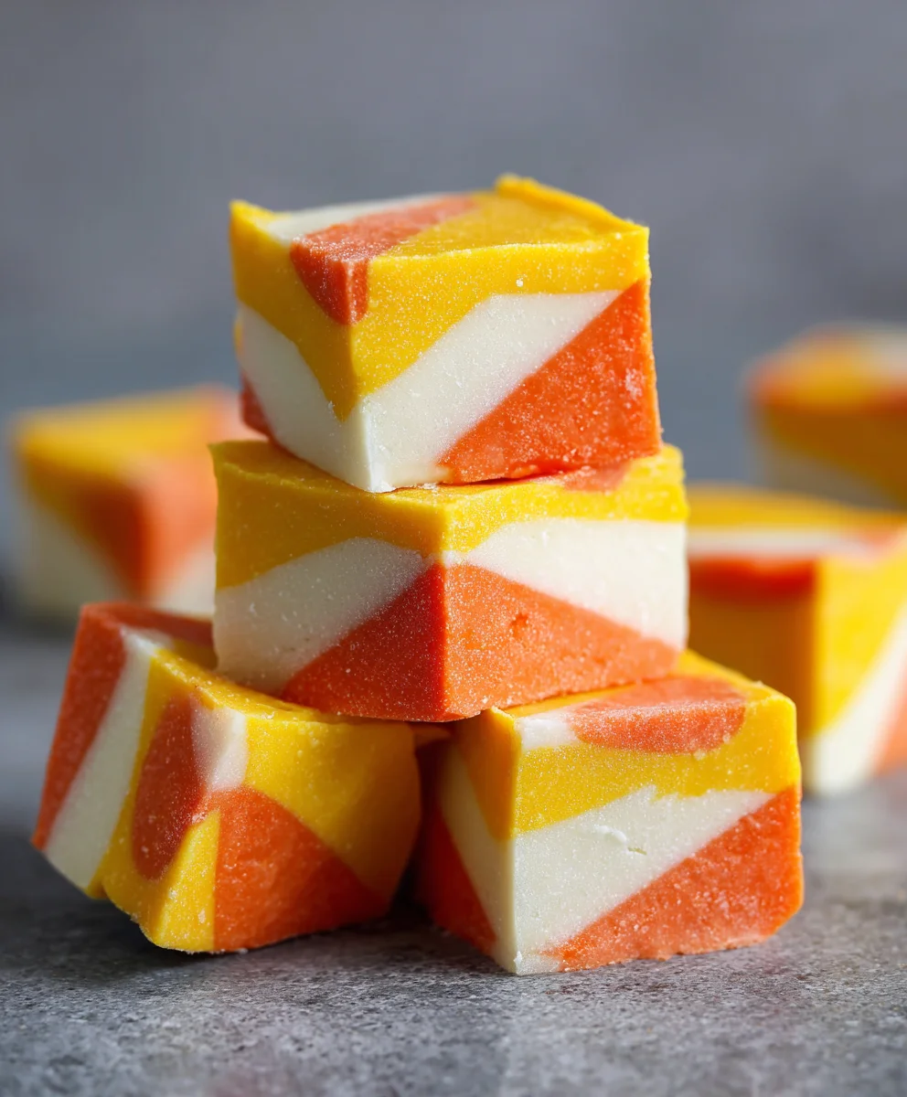 Easy Candy Corn Fudge Recipe: Sweet & Simple Treat!