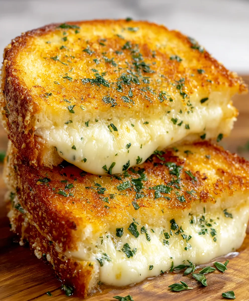 Garlic Bread Grilled Cheese: Your New Favorite Sandwich