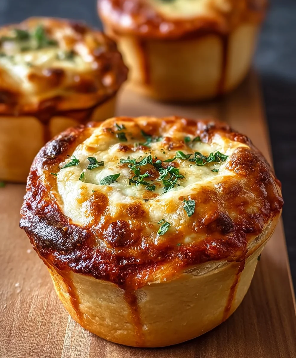 Pizza Pot Pies: Easy, Cheesy & Comforting Family Meal!