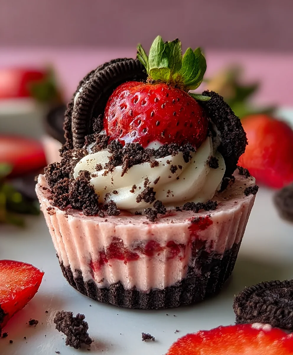 Irresistible Strawberry Oreo Cups: Simple No-Bake Treat
